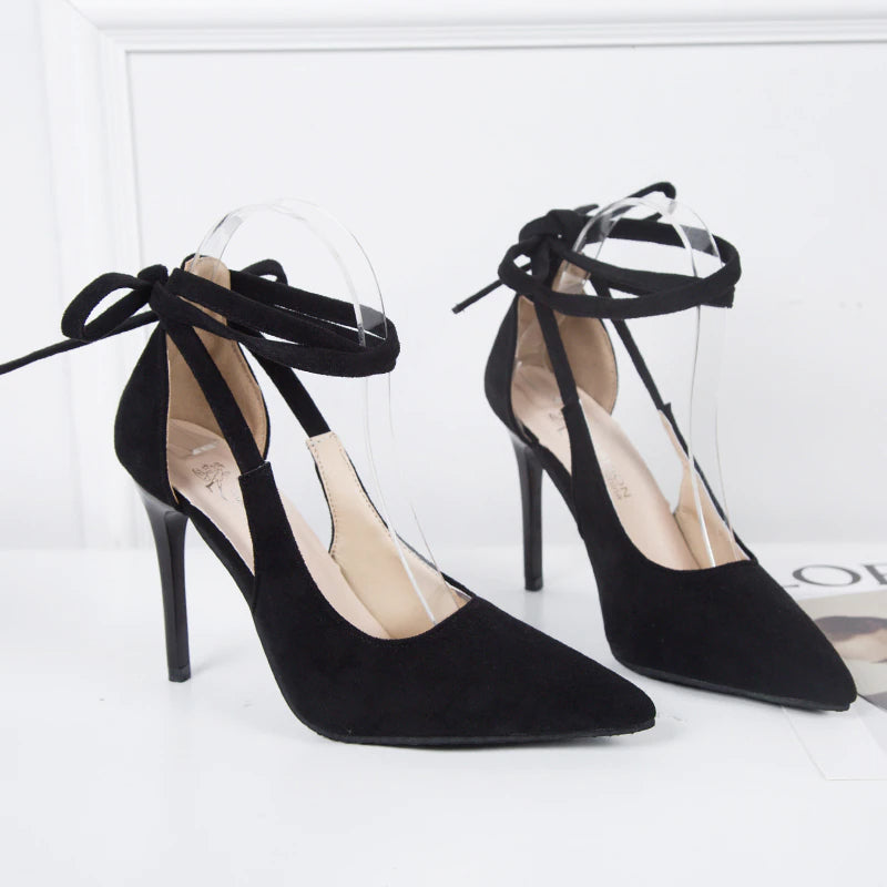 Pointed Stiletto Wedding Heels