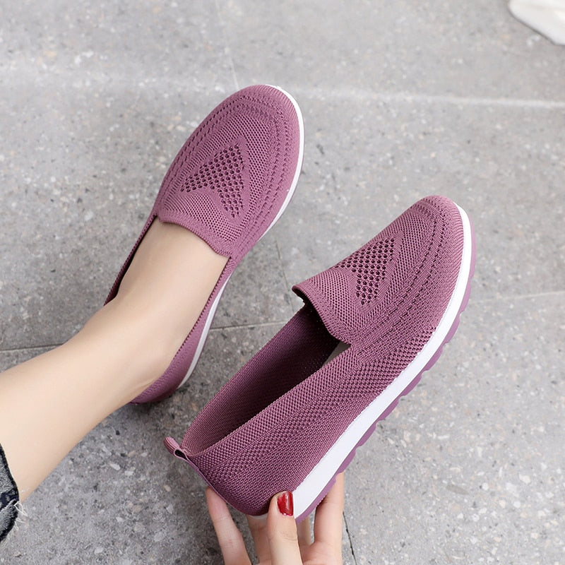 Women's Solid Summer Sneakers