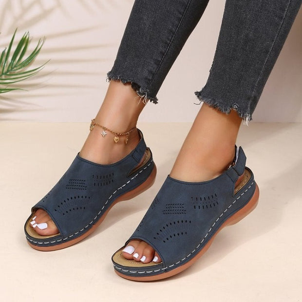 Women's Leather Soft Sole Sandals