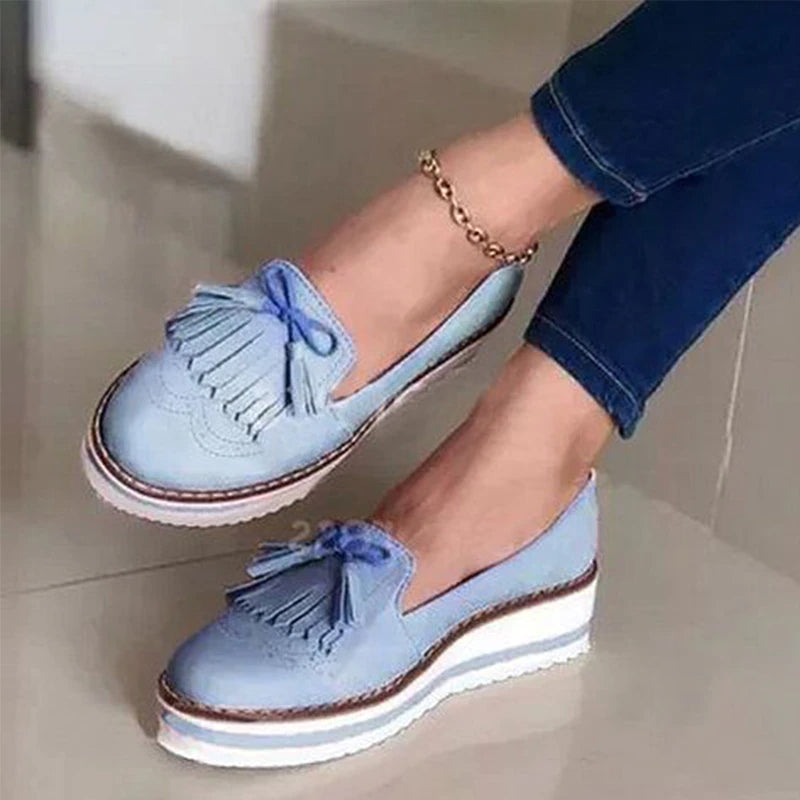 Bowknot Loafers Slip On Flat