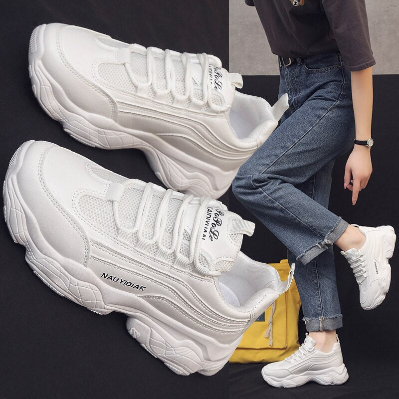 Women's Eco Leather Sneakers