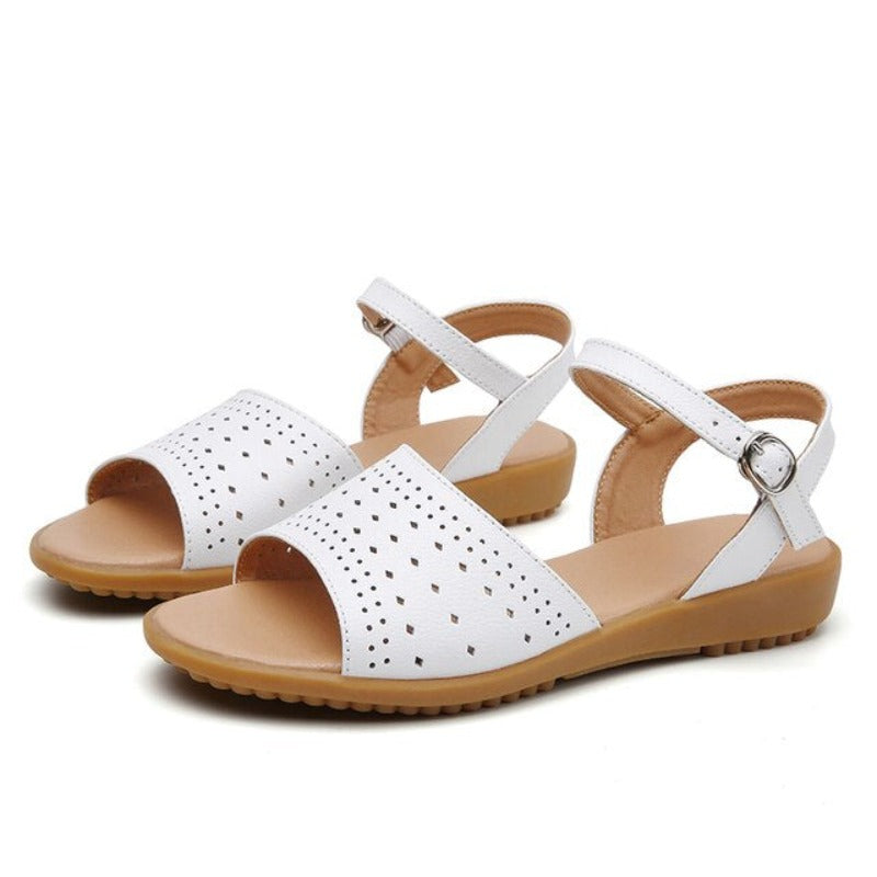 Soft Cowhide Women Sandals