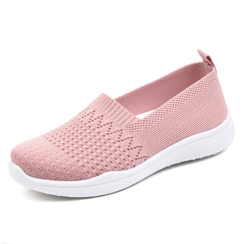 Solid Comfortable Flat Shoes