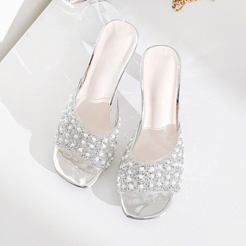 Wedding Transparent Heels For Women