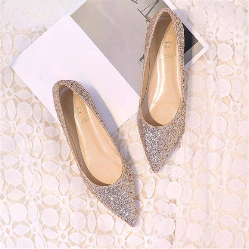 Women's Classic Glitter Flat Shoes