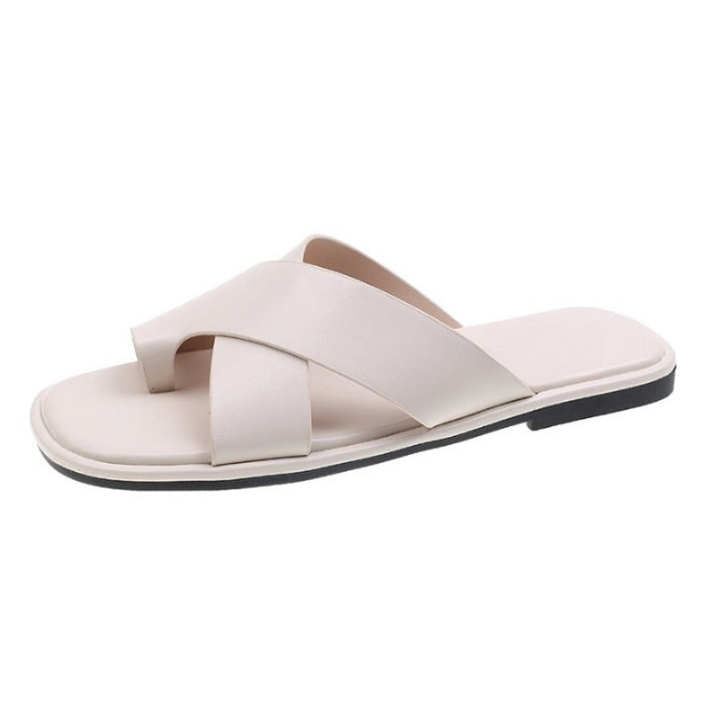 Open-Toe Women's Slippers