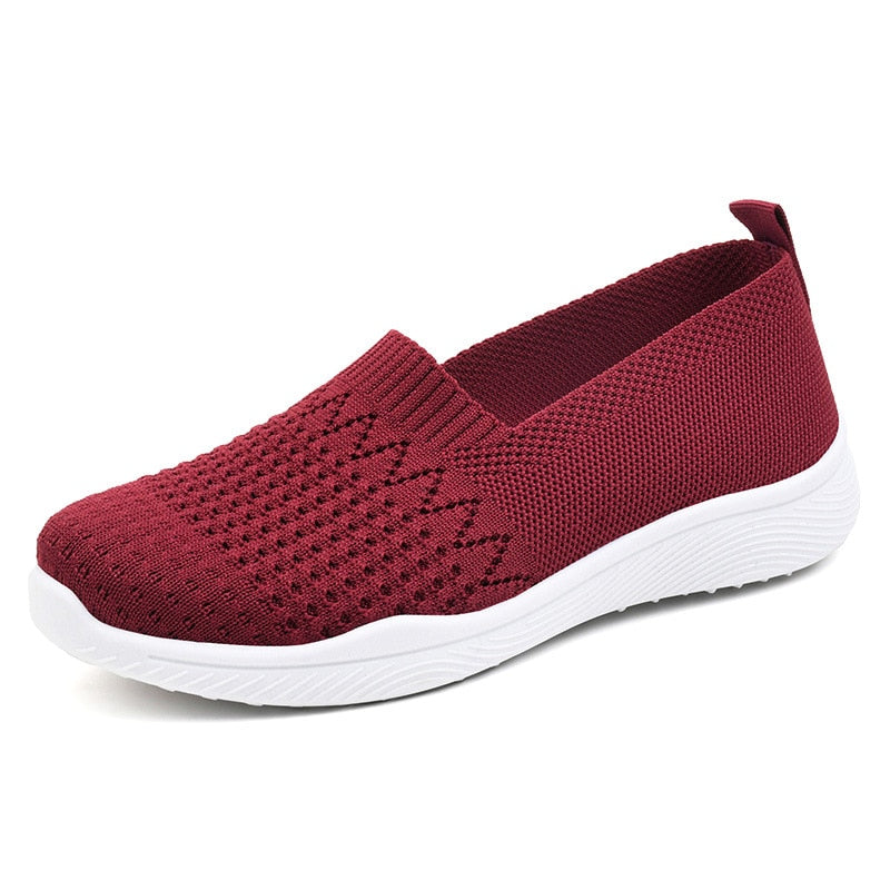 Solid Comfortable Flat Shoes