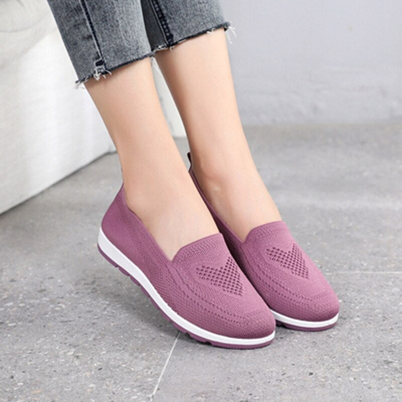 Women's Solid Summer Sneakers