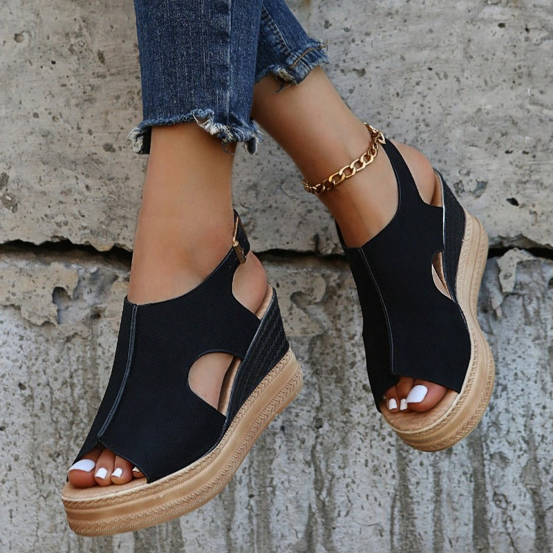 Summer Women Wedges High Heels Sandals