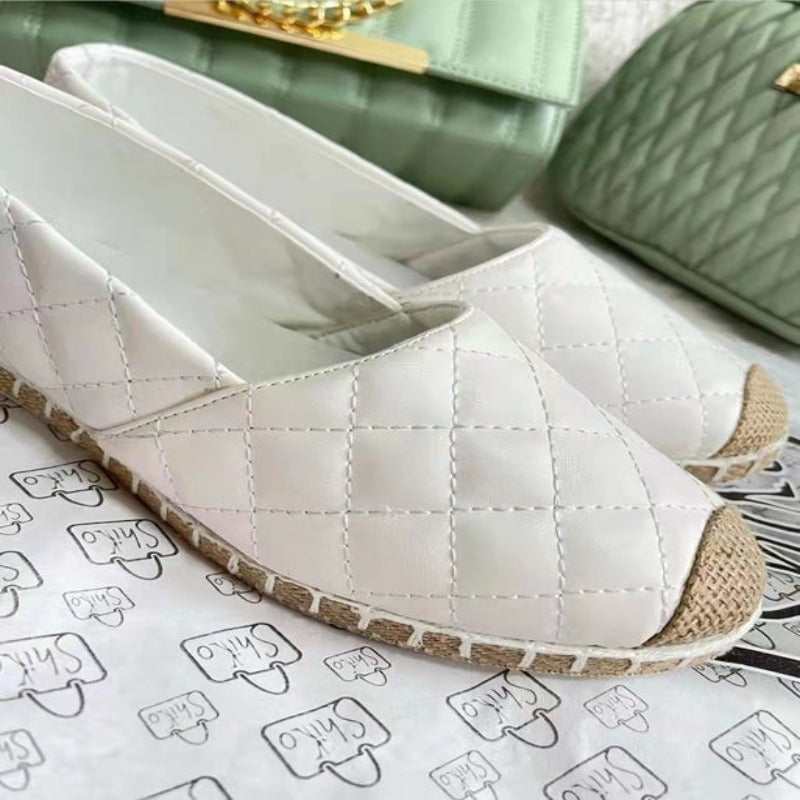 Quality Leather Slip On Flat Shoes