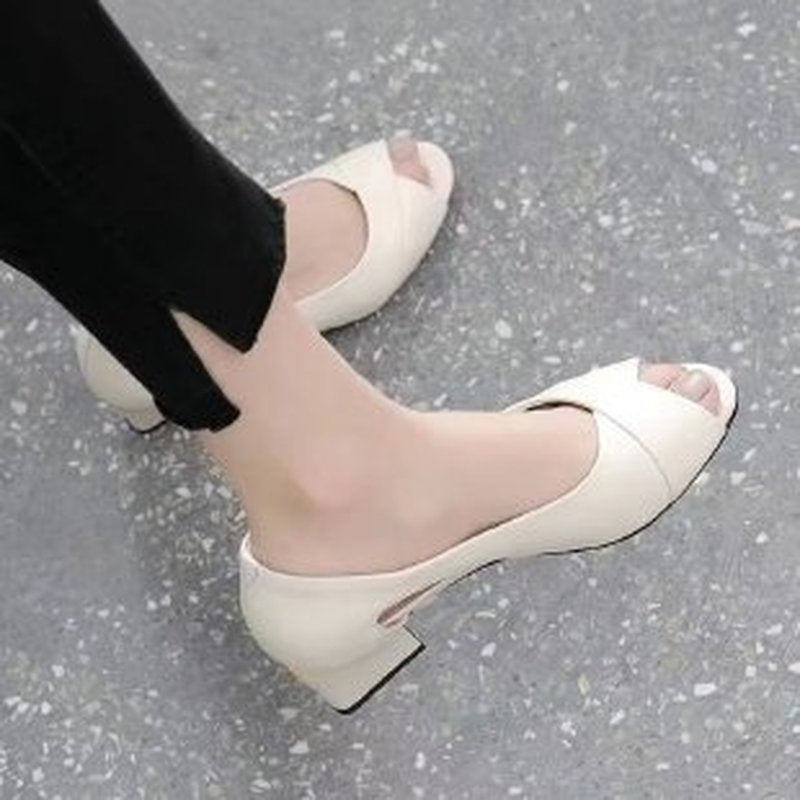 Comfortable Ladies Mid Heels