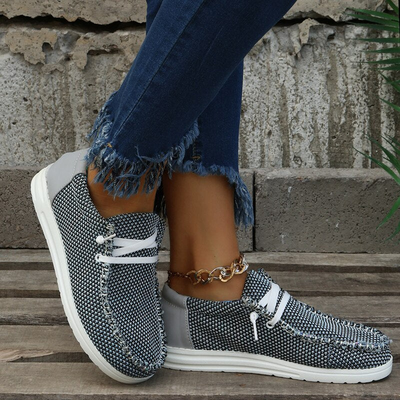 Women's Knitted Mesh Sneakers