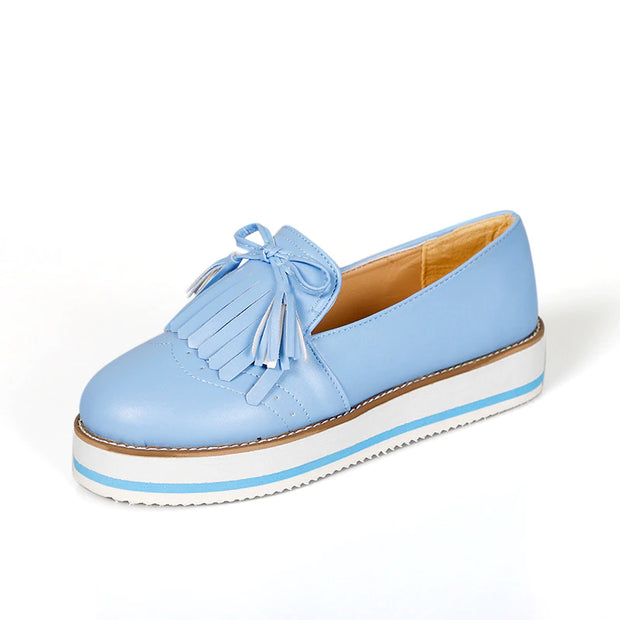 Bowknot Loafers Slip On Flat