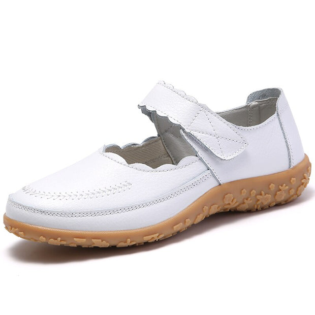 Moccasins Women Perforated Flat