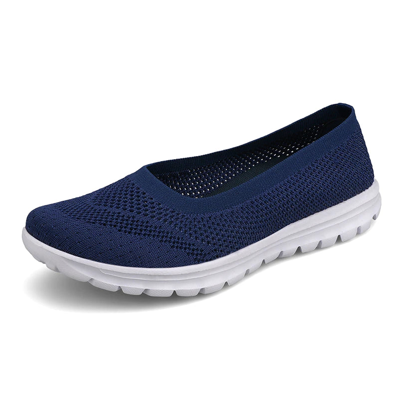 Women Mesh Sneakers Slip-On Flat