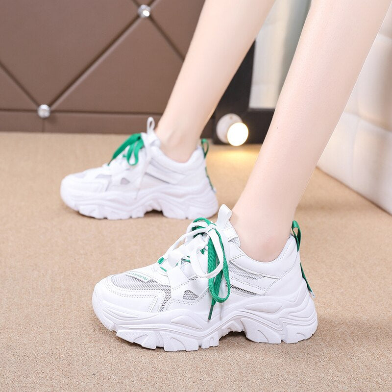 Chunky Platform Sneakers For Women