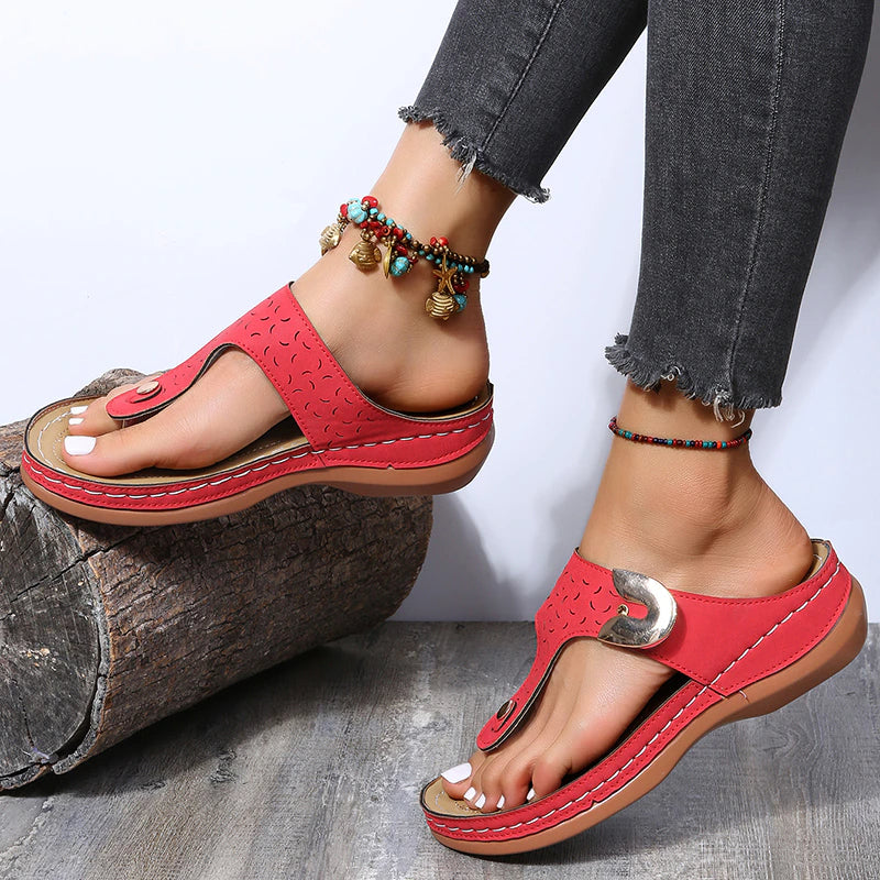 Retro Beach Sandals For Women