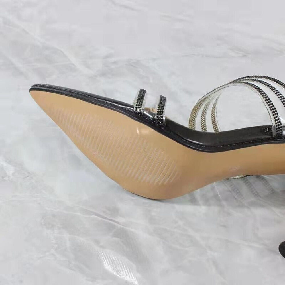 Women Sandals Thin Low Heel