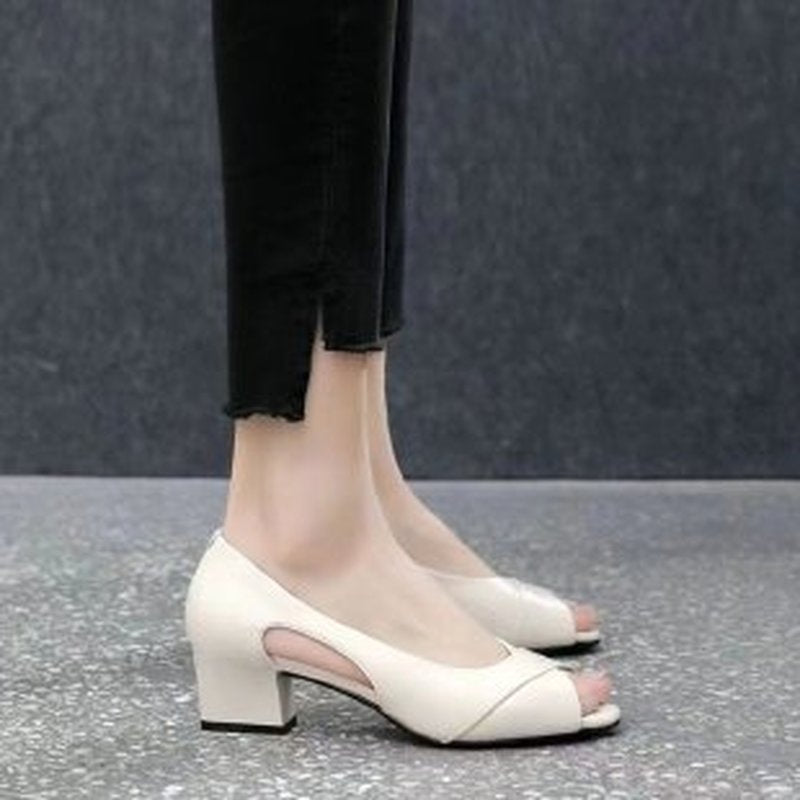 Comfortable Ladies Mid Heels