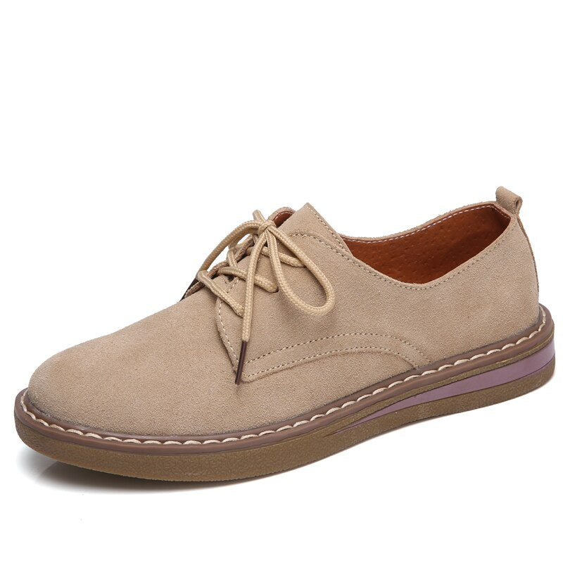 Women's Leather Suede Shoes