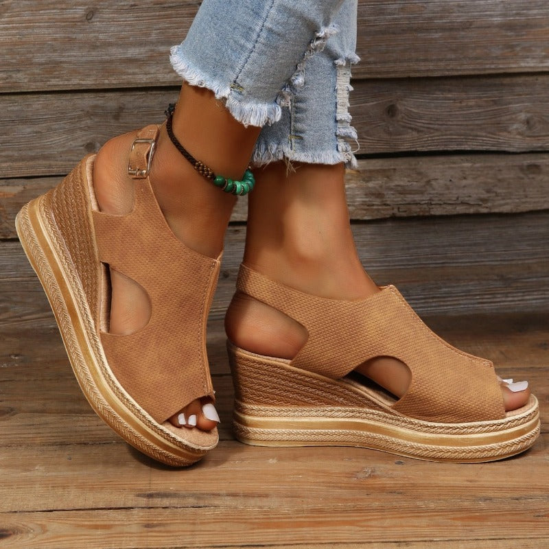 Summer Women Wedges High Heels Sandals