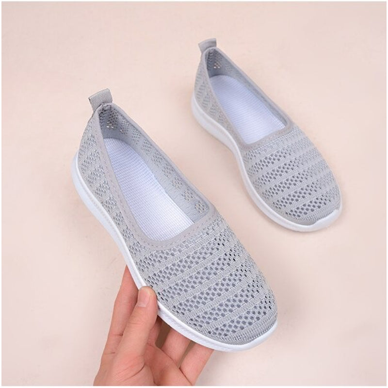 Knitted Fabric Lightweight Loafers