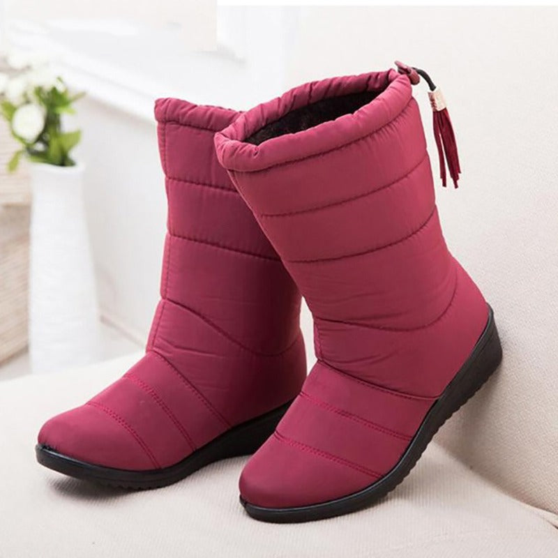 Women Booties Plush Warm