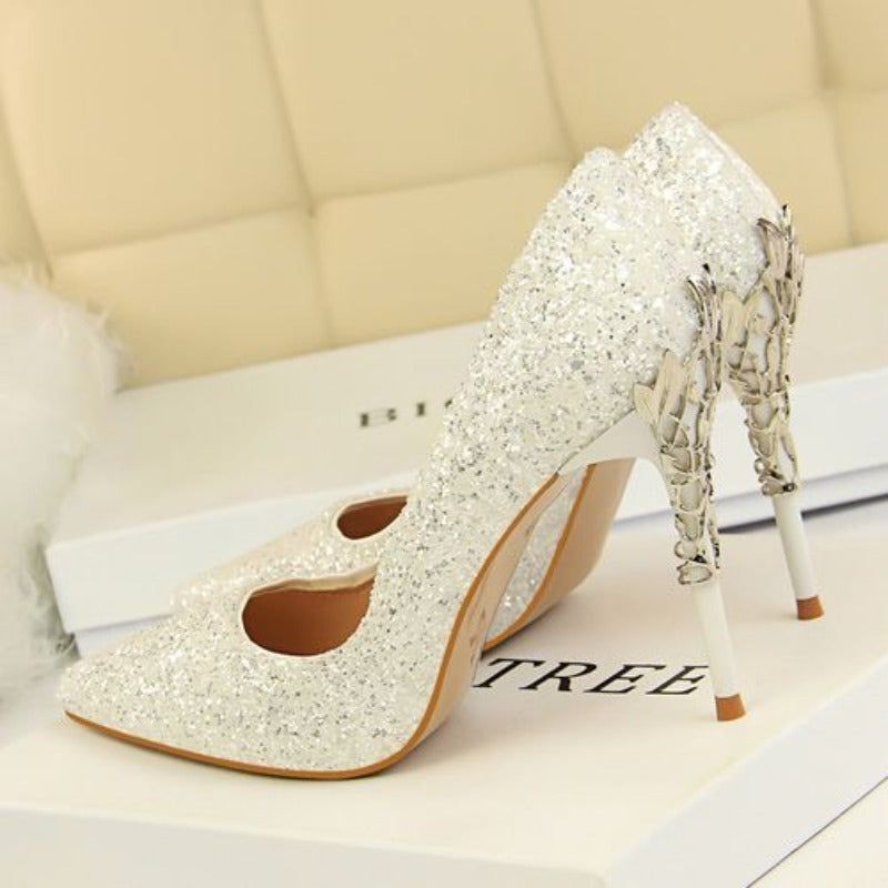 Women Pumps Fashion High Heels