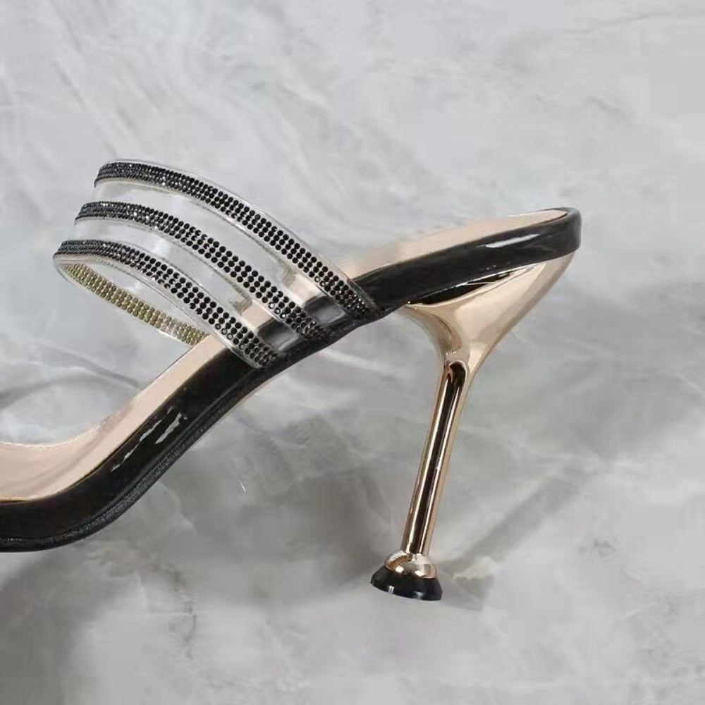 Women Sandals Thin Low Heel