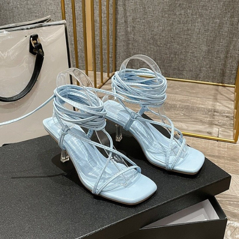 Women Gladiator Knee High Sandals
