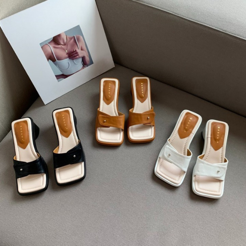 Women's Jelly Square Slides