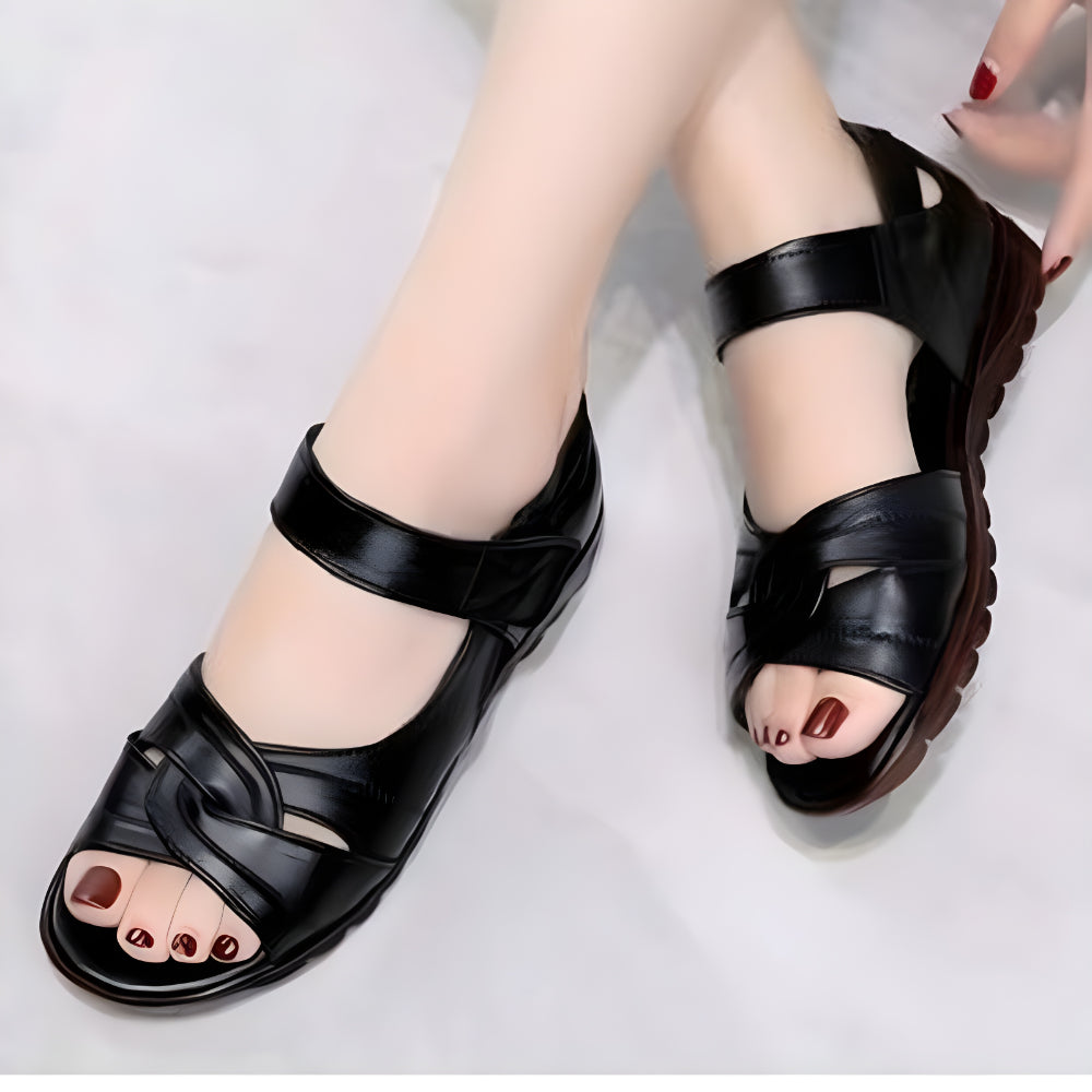 Women Casual Rubber Sole Comfortable Sandals