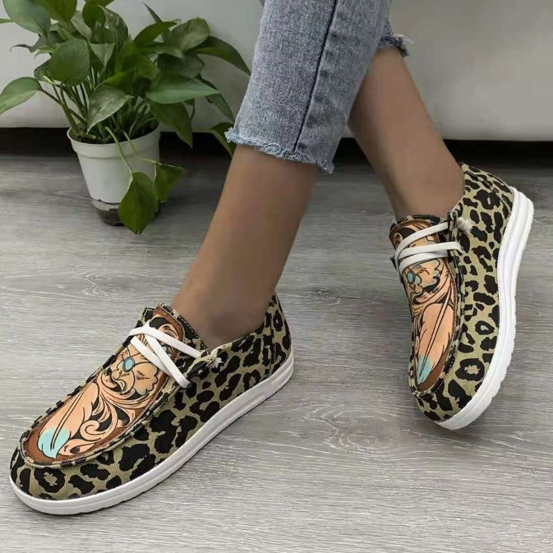 Canvas Flats Women Fashion Shoes