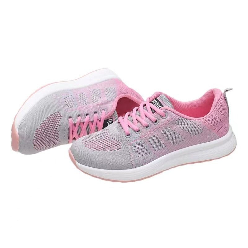 Women Walking Mesh Flat Shoes