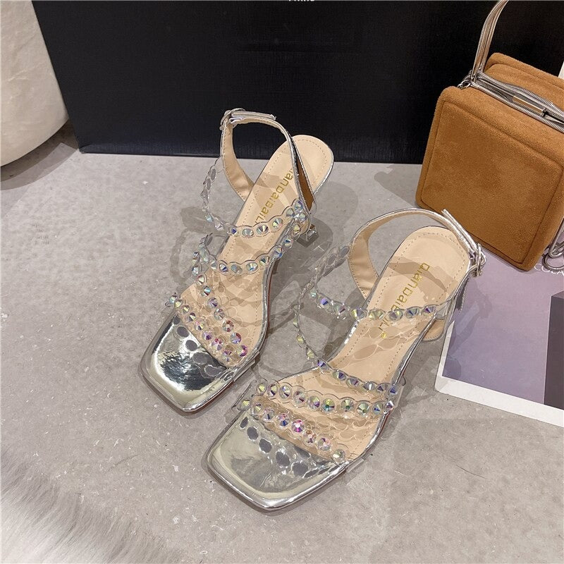 Rhinestone Stiletto Women' Shoes