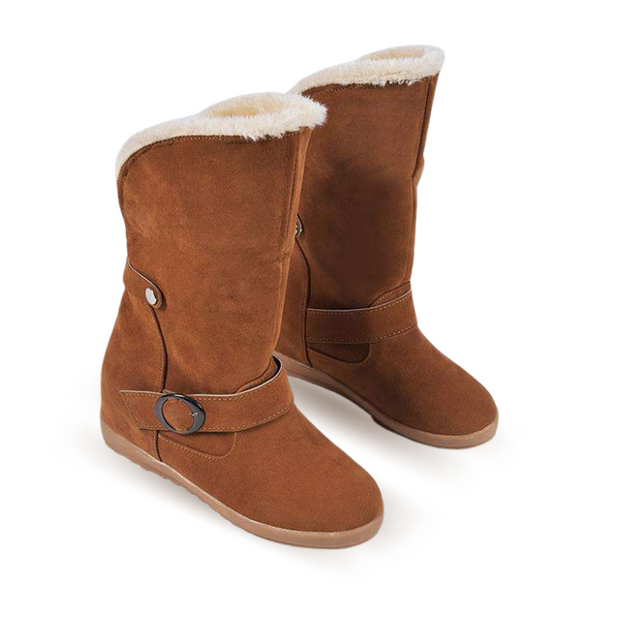 Australia Folded Furry Snow Boots