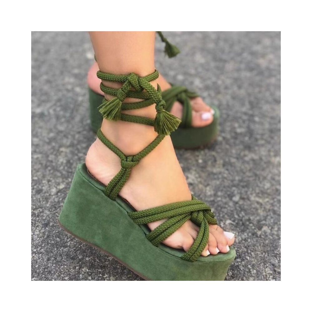 Platform Height Roman Sandals