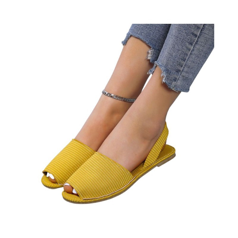 Casual Peep Toe Shoes