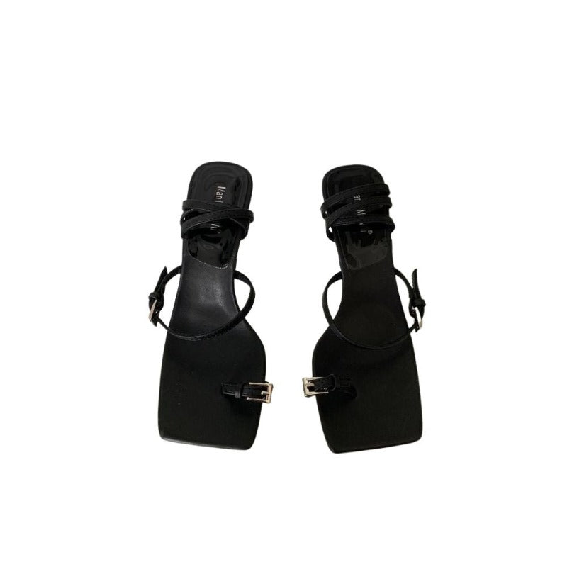 Square Toe Female Outdoor Slippers