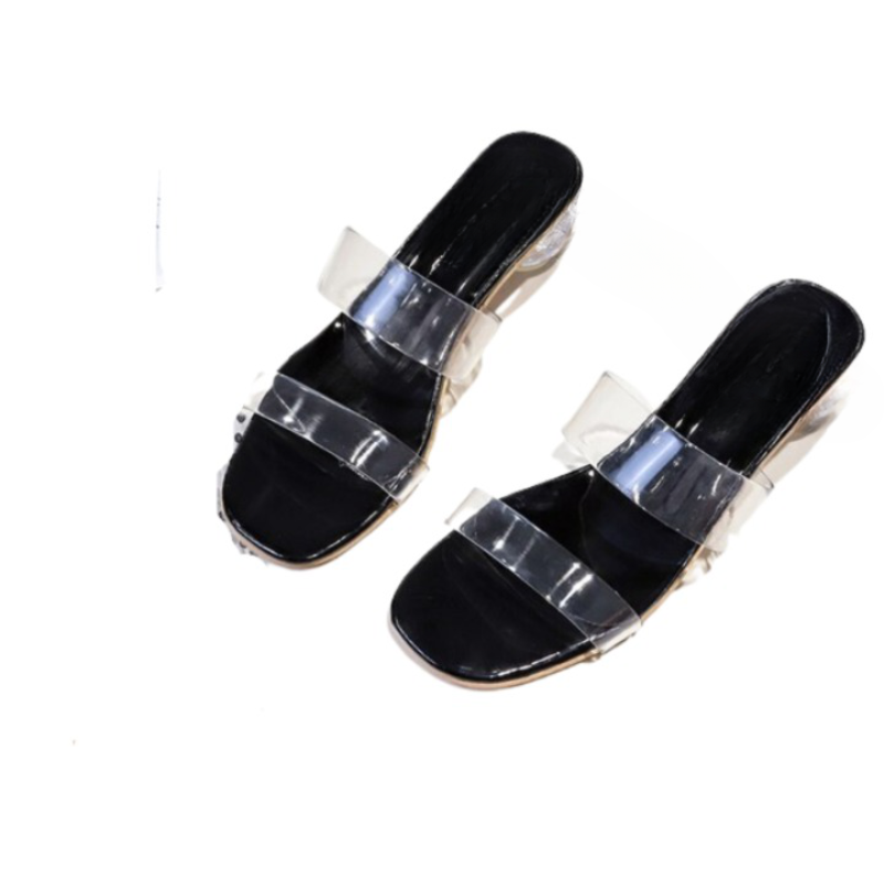 Summer Sandals Clear Transparent Slippers