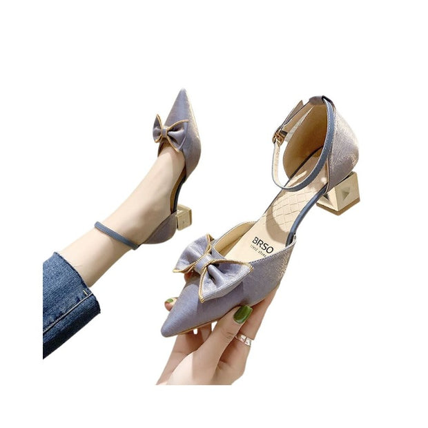 Low-heeled Hoof Heels