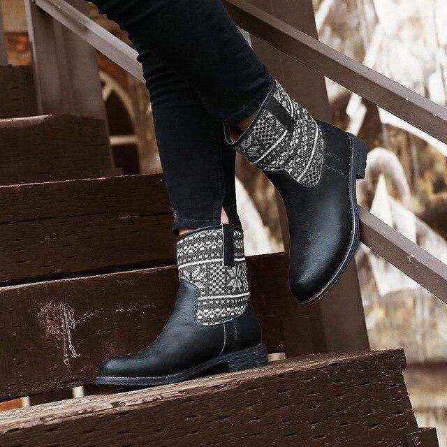 Boho Low Heel Boot