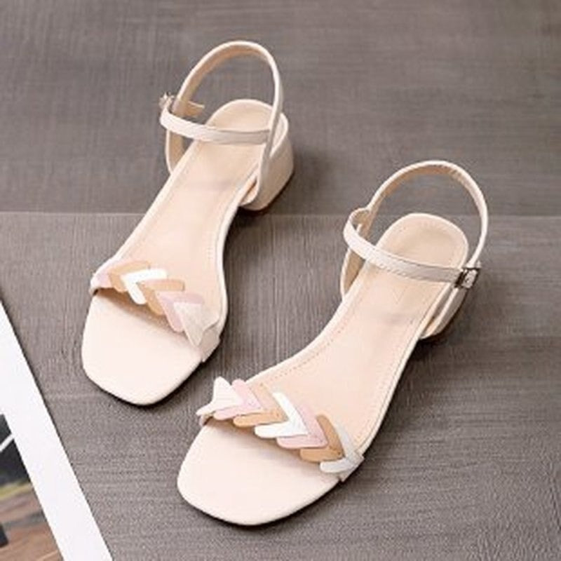 Women's Sandals French Square Toe