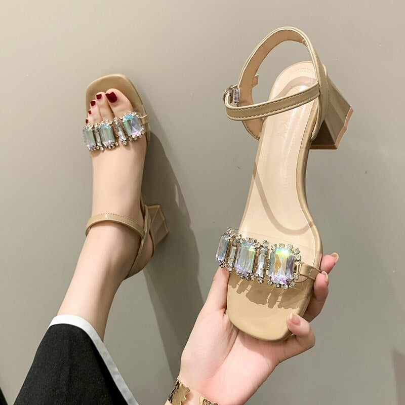 Peep Toe High Heel
