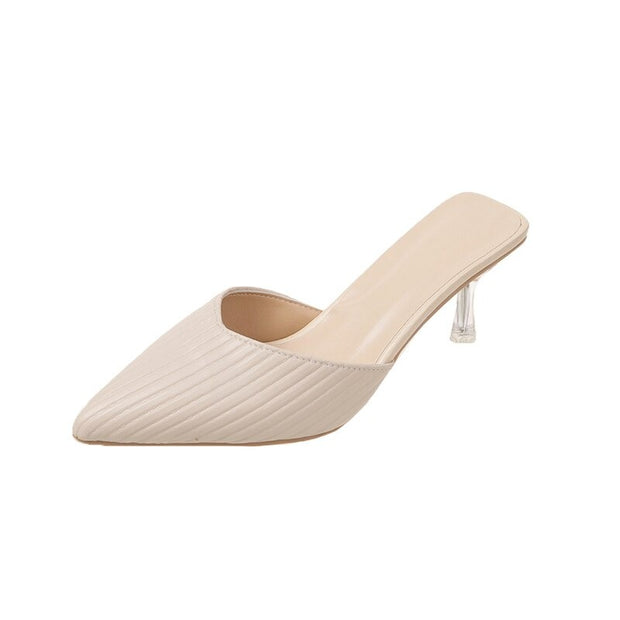 Women Slim Heel Half