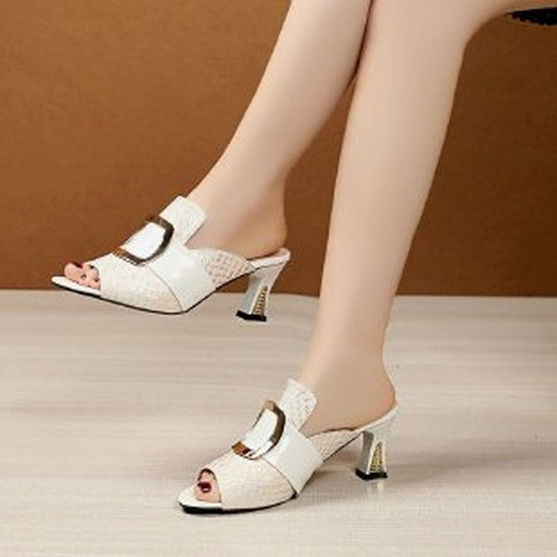 Women Pumps Female Mules Spring