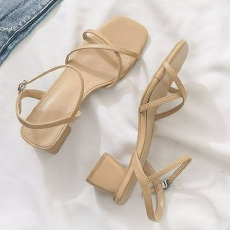 Summer Low Heel Women's Sandals