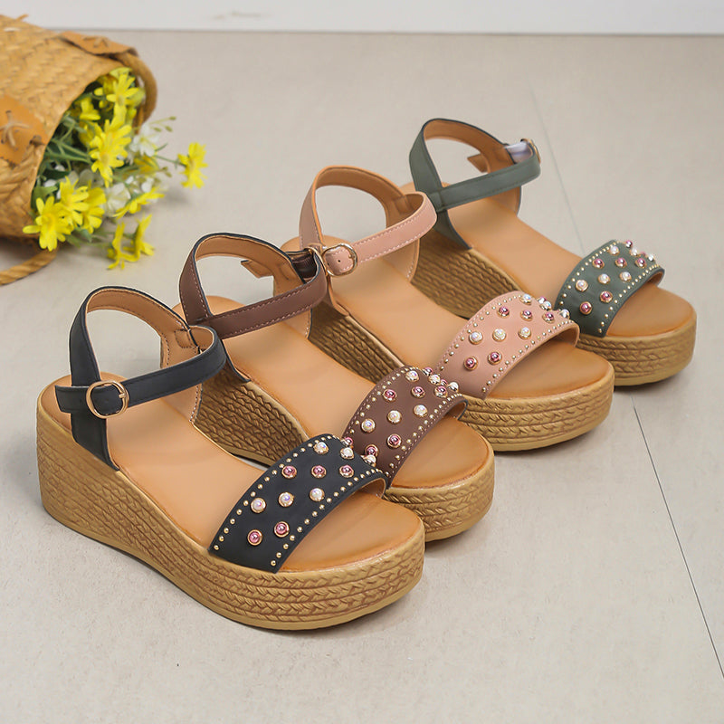 Women Strap Gladiator Sandal Wedges