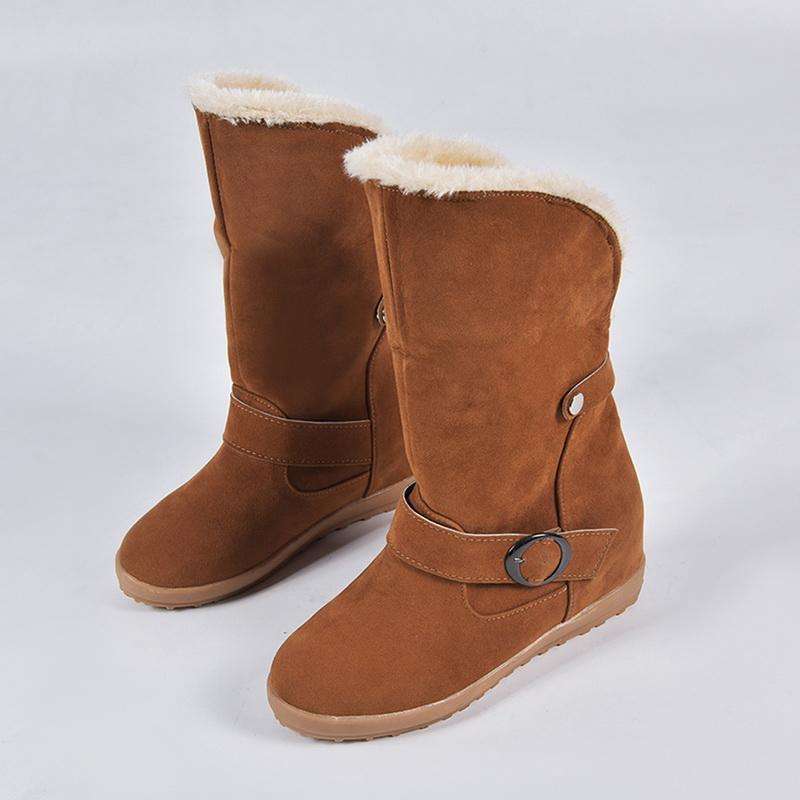 Australia Folded Furry Snow Boots