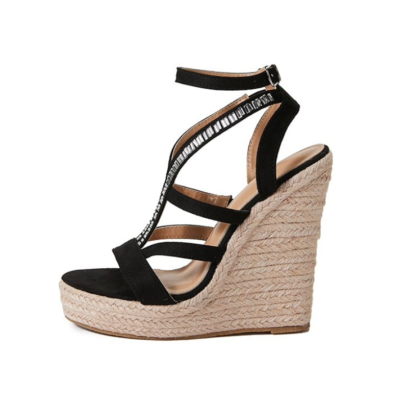 Strap Gladiator Sandal Wedges Shoe